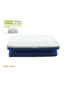 10 Spugne SpongexMulticolor fibra abrasiva antigraffio 2
