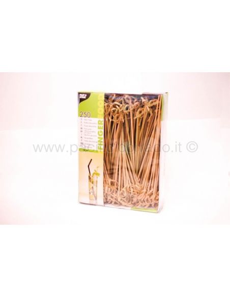 Stecchini per party Bacchetta cm 18 KNOT 250 pz