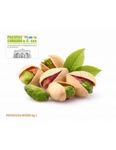 Pistacchi interi spellati Pagani kg 1 spezie e aromi per preparati di carne