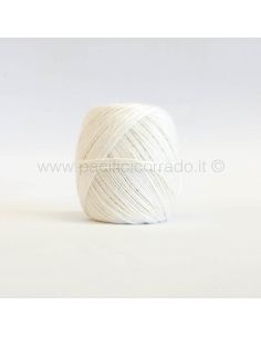 Spago palline qualità superiore extra bianco confezioni da 1 kg circa