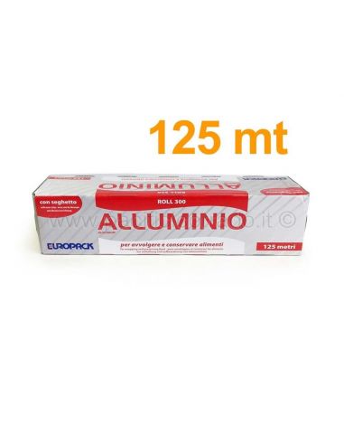 Film alluminio larghezza cm 30 astucciato mt 125