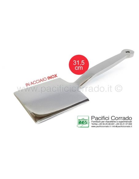 Batticarne INOX paletta quadra articoli macelleria
