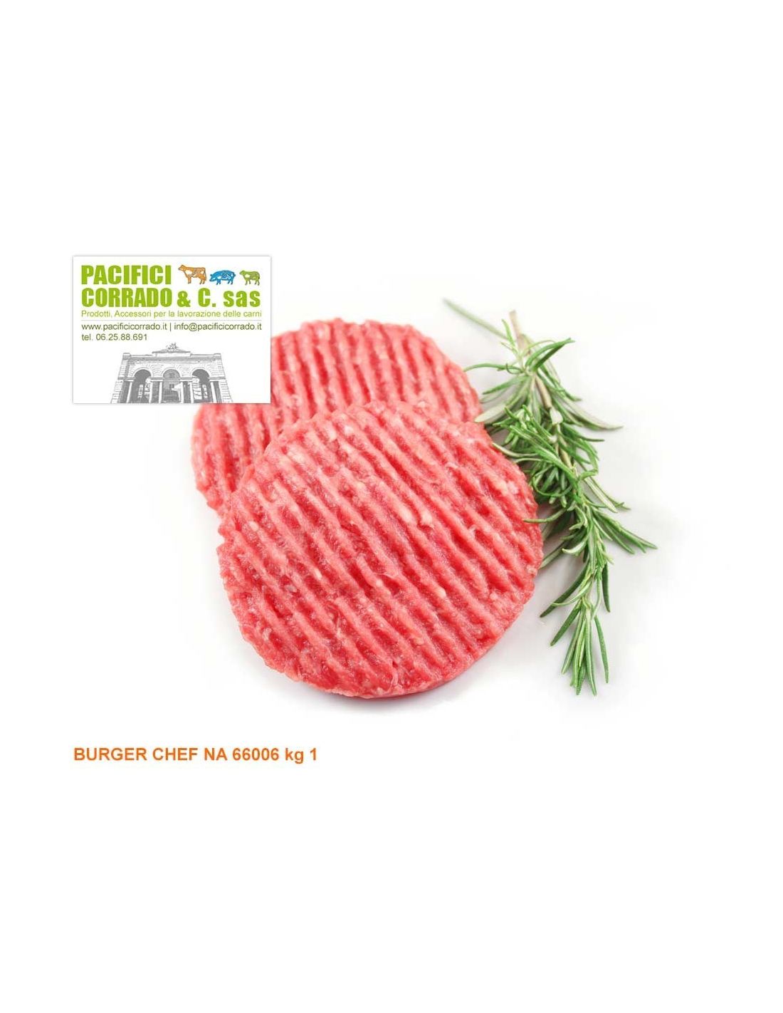 Premix Burger chef 66006 kg 1 senza allergeni