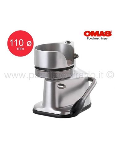 Hamburgatrice hamburghiera omas bt 100 mm articoli per macellerie e  supermercati