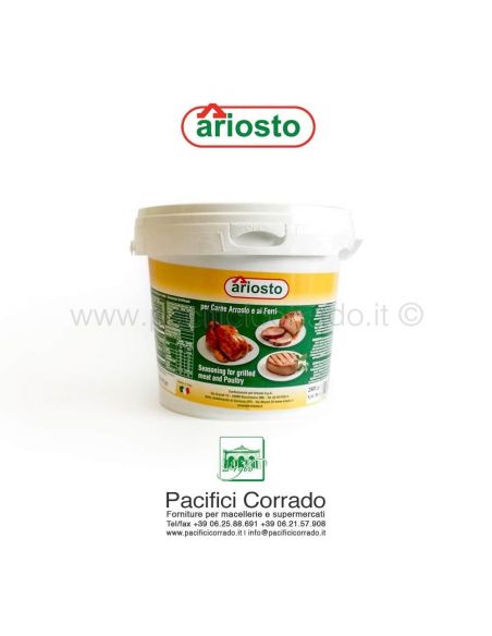 Ariosto insaporitore per carne mastello da 2,5 kg Ariosto insaporitore per carne mastello da 2,5 kg