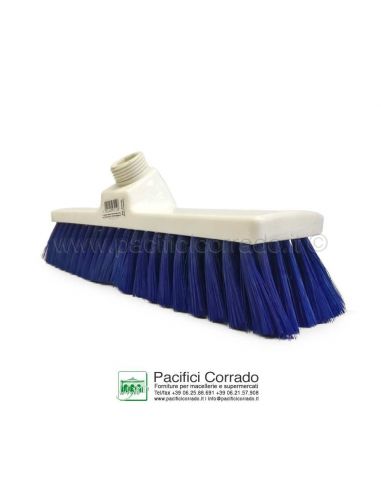 Spazzola morbida cm 30 blu per pulizie e igiene Spazzola morbida cm 30 blu per pulizie e igiene