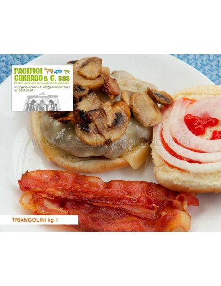 Triangolini No allergeni kg 1 preparati di carne per polpettoni hamburger