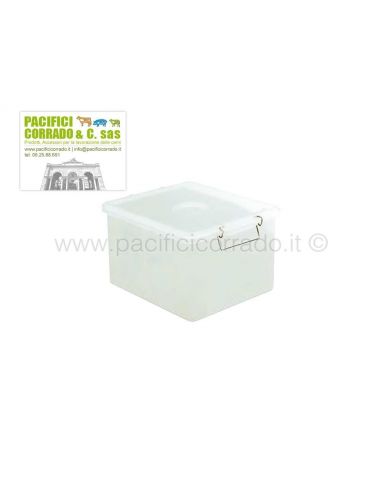 Giganplast Cassetta box con coperchio trasparente Giganplast Cassetta box con coperchio trasparente
