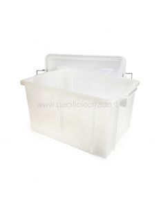 Giganplast Cassetta box con coperchio trasparente 2