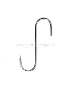 10 Ganci a S in acciaio inossidabile 18 cm diametro 6 mm 2