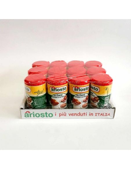 Ariosto 12 barattolini 100 gr insaporitore per carni arrosto e ai ferri