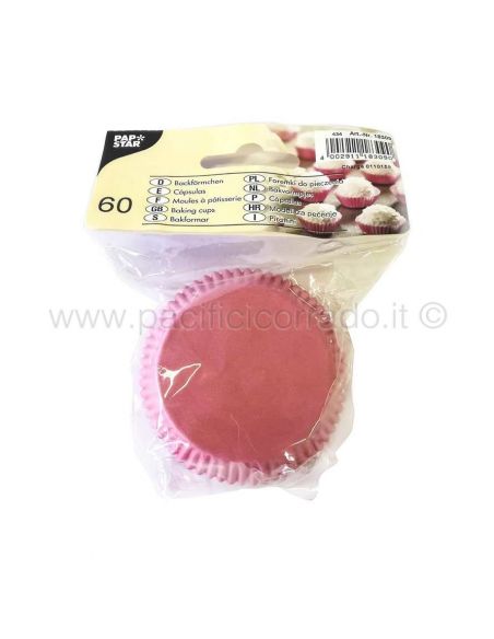  60 pirottini di colore rosso