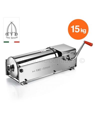 Insaccatrice professionale tre spade 15 kg deluxe inox