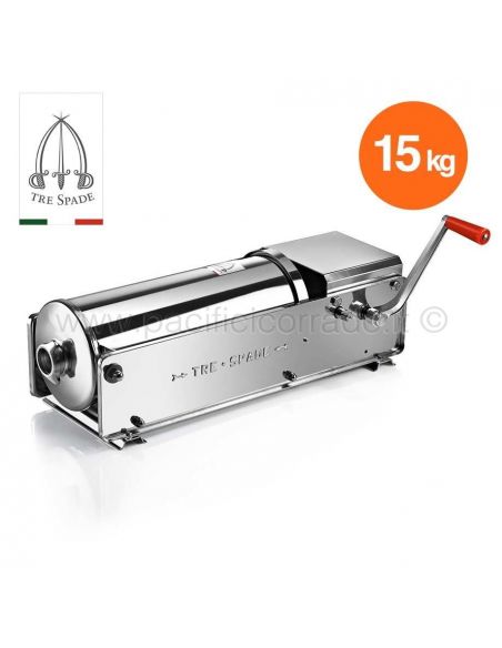 Insaccatrice professionale tre spade 15 kg deluxe inox