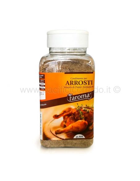 L'Aroma Condimento per arrosti barattolo da 800 gr Miscele di piante aromatiche