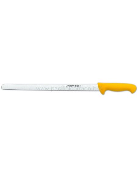 Arcos - Coltello da Prosciutto lama 40 cm acciaio inox manico giallo