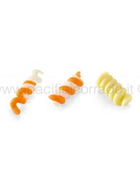 Triangle Curler set con tre decoratori per alimenti