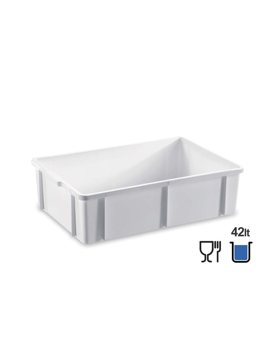 Giganplast Transport Cassetta in Plastica 60 x 40 x 20 cm