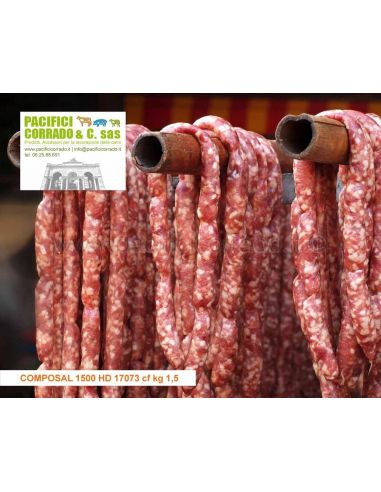 Miscela completa per la stagionatura dei salumi kg 1,5