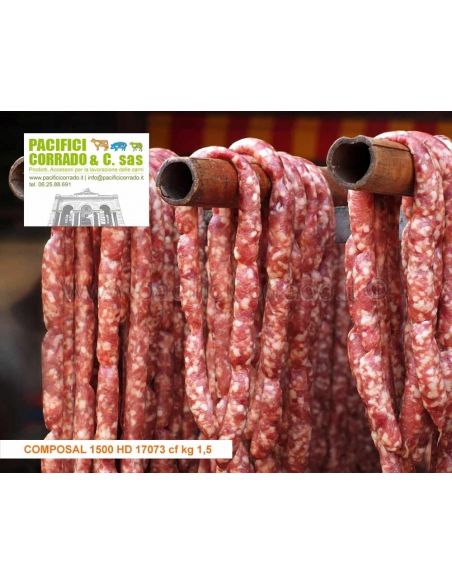 Miscela completa per la stagionatura dei salumi kg 1,5