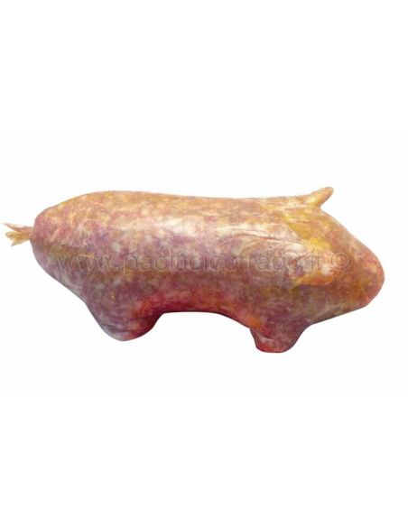 Collato naturale di maiale essiccato a forma di maialino