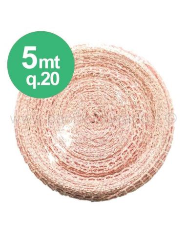 rete elastica per salumi tipo lonze quadri 20