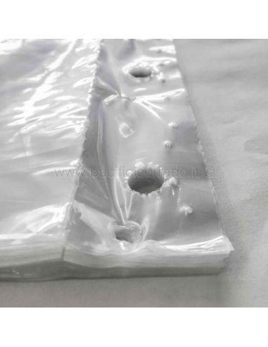 Riutilizzabile Sacchetti plastica Trasparenti spessi e durevole per Immagazzinaggio e Conservazione Prodotti diversi 30X40 