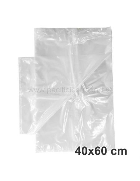 Buste trasparente a strappo in polietilene cm 40 x 60