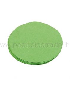Dischi Ø 100 mm per hamburger in MSP verde