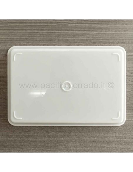 Piatto da portata rettangolare 25x37 cm in pmma