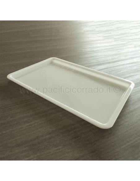 Piatto da portata rettangolare 30x44,3 cm in pmma Piatto da portata rettangolare 30x44,3 cm in pmma
