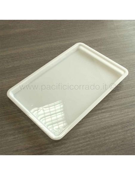 Piatto da portata rettangolare 30x44,3 cm in pmma Piatto da portata rettangolare 30x44,3 cm in pmma