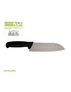 Sanelli coltello Santoku cm 20 olivato manico nero 2