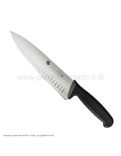 Sanelli Coltello trinciante cuoco cm 24 lama alveolata