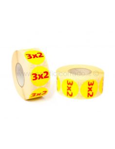 etichette adesive 3x2