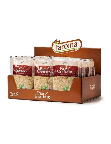 aroma pangrattato aromatizzato alle erbe espositore 20 bustine