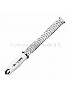 Microplane Grattugia premium 32,5 cm manico colore bianco soft-touch