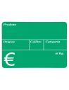 Globalte - “Lavagna Ortofrutta” in pvc per l'esposizione dei prezzi 150 x 100 mm