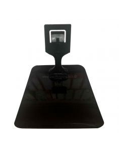 Mini piantana con asta trasparente orientabile con 3 diverse altezze 2