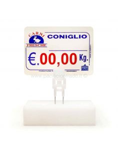 Cartellino segnaprezzi per Macellerie "Coniglio" 2