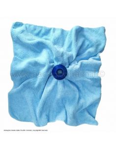panno mop in microfibra colore azzurro 2