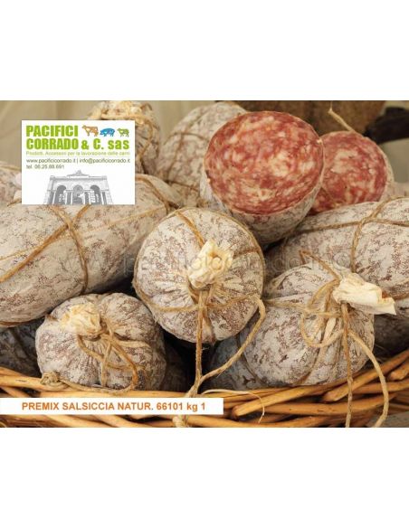 mix naturale per stagionare le salsicce