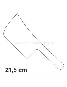 Mannaia tipo Roma da 21,5 cm 1,16 kg 2