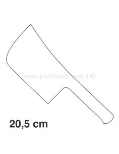 Mannaia tipo Roma da 20,5 cm 1,06 kg 2