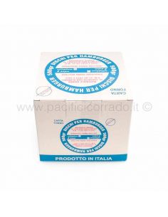 Dischi per hamburger da 500 g in carta forno colore bianco 2