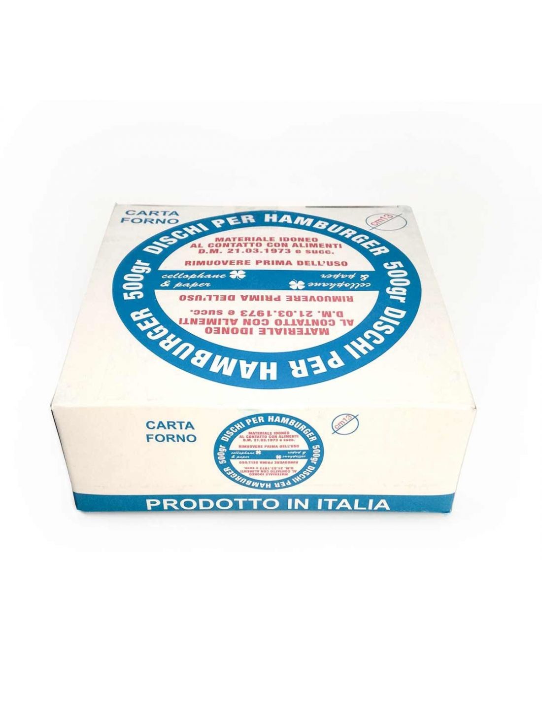 Dischi Carta Forno Per Hamburger – Diametro 15 Cm – Confezione 500g - 6