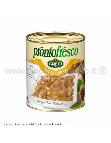 barattolo da 500g di porcin della greci prontofresco