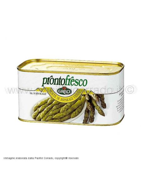 Greci – Punte asparagi verdi naturali 780 g prontofresco