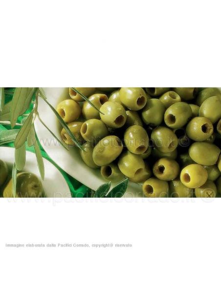 Greci – Olive verdi denocciolate 2600 g prontofresco