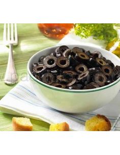 Greci – Olive nere a rondelle